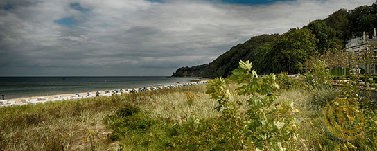 Baltic seaside resort Goehren in South-East Ruegen’s Biosphere Reserve